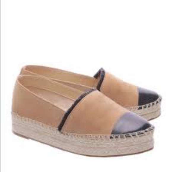 NWOB - SCHUTZ Oakes Suede & Leather Flatforms - Picture 1 of 9